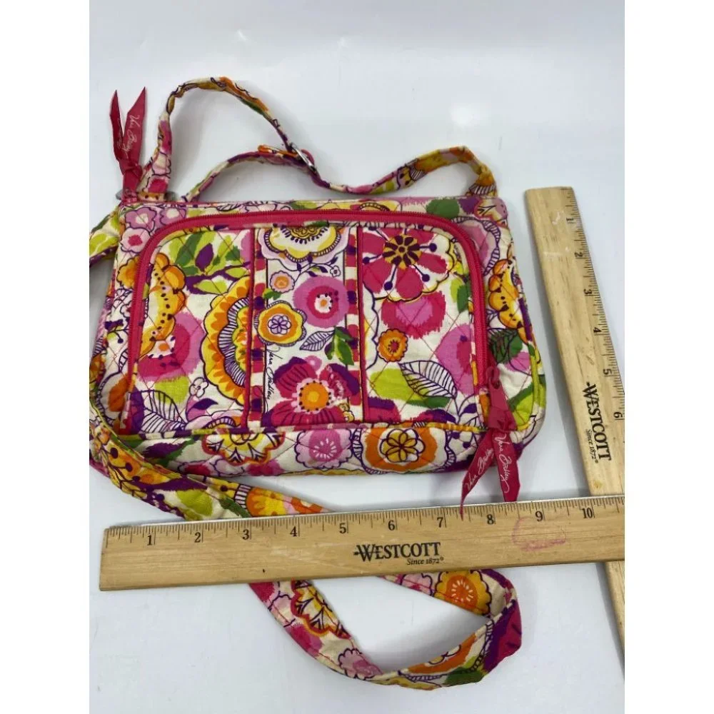 Vera Bradley Small Floral Multicolor Crossbody Bag - Picture 3 of 9